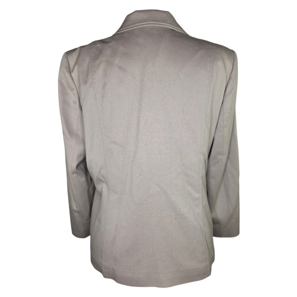 Vintage Pendleton 100% Wool Gray Blazer Jacket Women’s 14 Made in USA - Picture 3 of 7